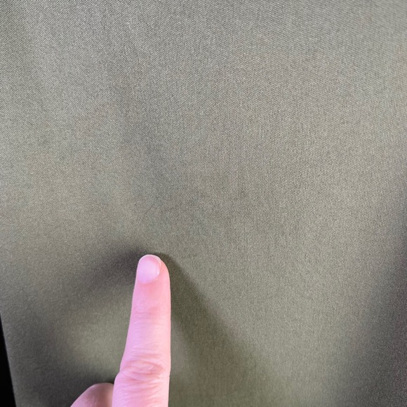 Cato Womens Sz XL Slip Dress Olive Green Spaghetti Strap Coquette Artsy Boho Y2K - Picture 6 of 11